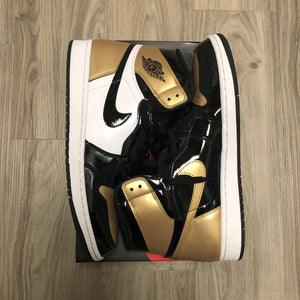 Used Nike Air Jordan 1 Gold Toe