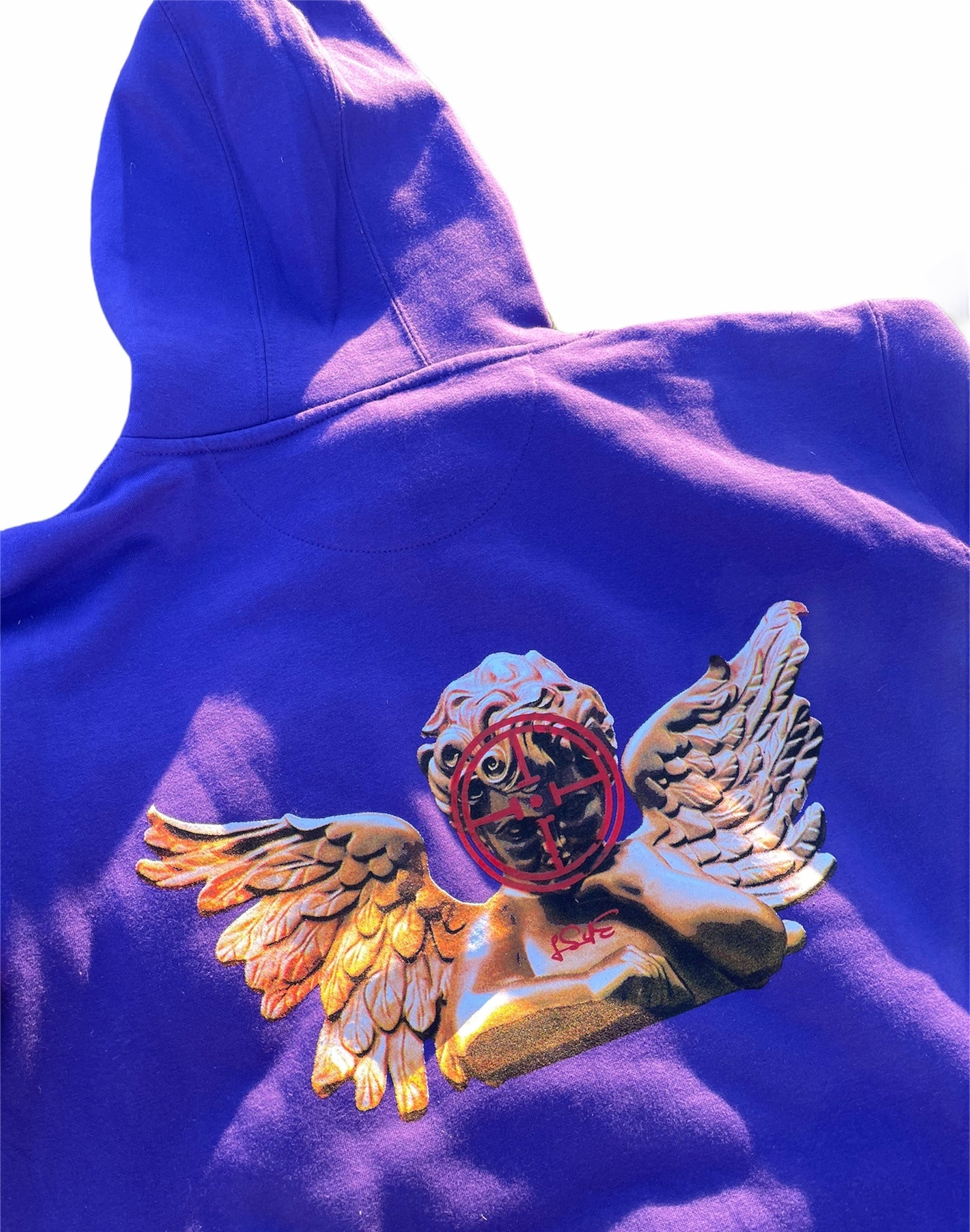 Purple Death Angel Hoodie