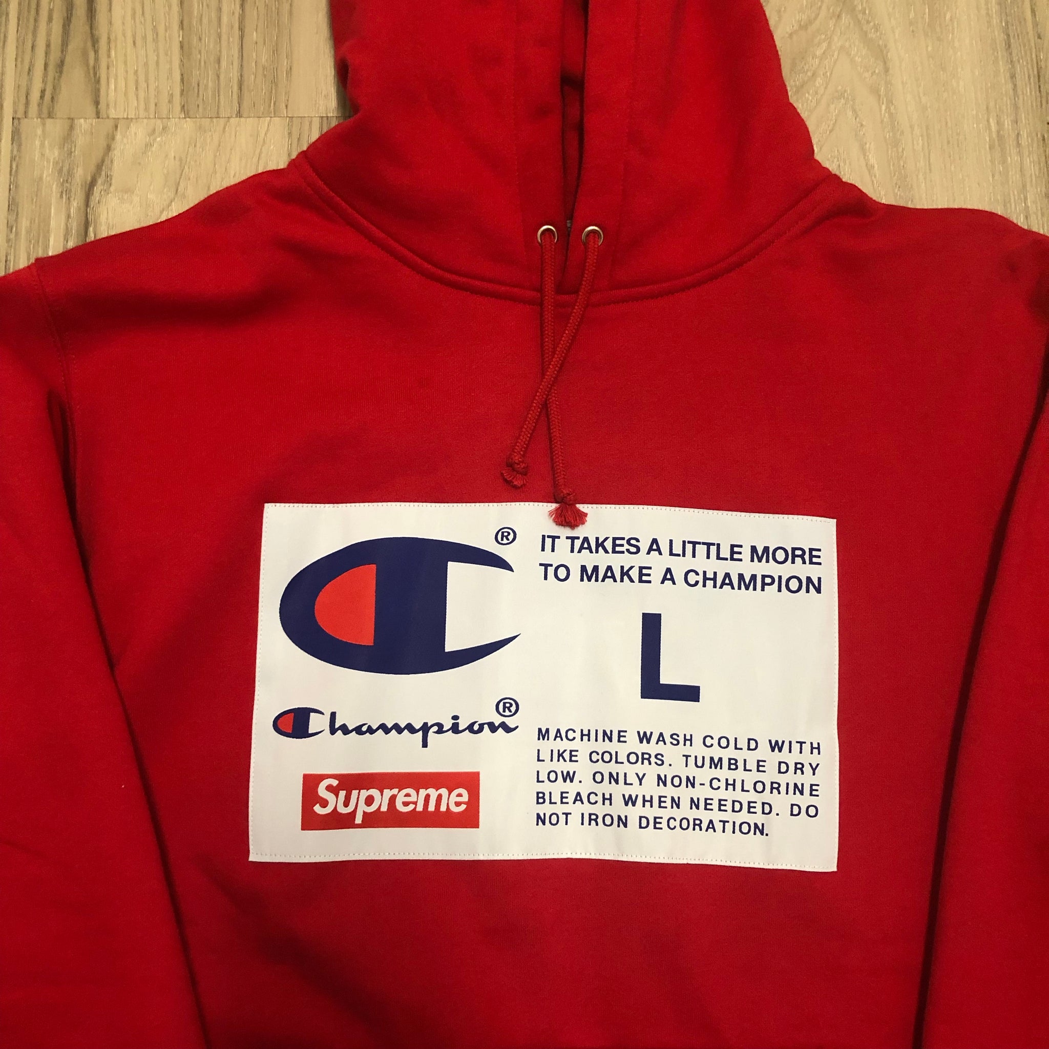 Used X Supreme SS18 Hoodie – LIVESTRONG4EVER